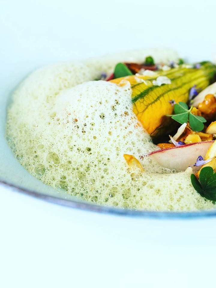 Chef Gaetan Gentil plat