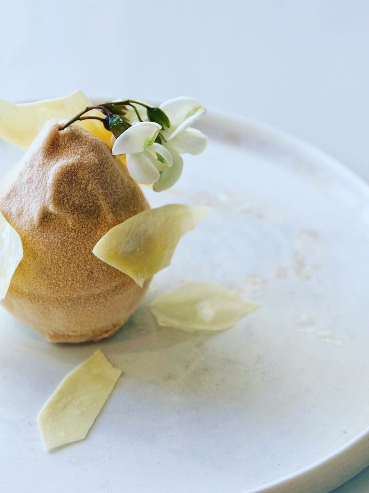 Chef Gaetan Gentil plat