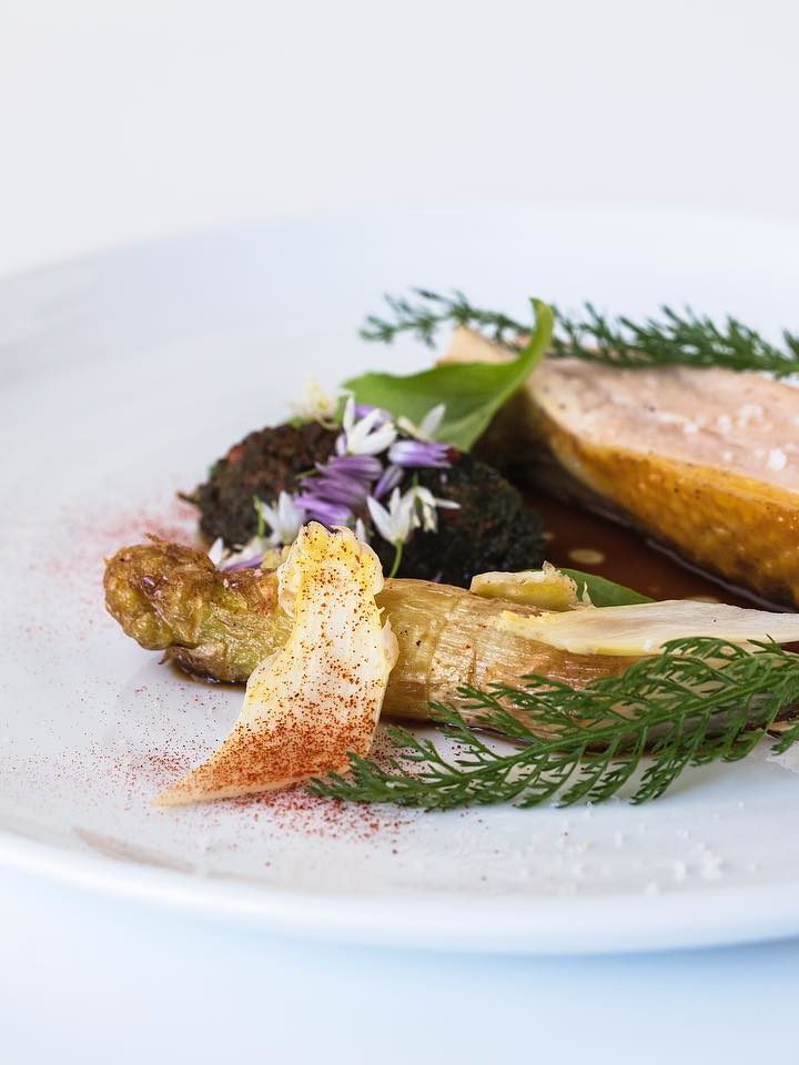 Chef Gaetan Gentil plat