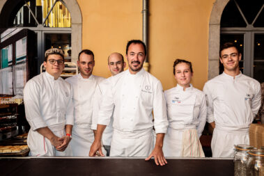 Romain Meder, le chef exécutif du restaurant Alain Ducasse – 2014-2021