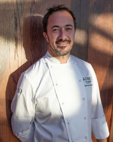 Romain Meder, le chef exécutif du restaurant Alain Ducasse – 2014-2021
