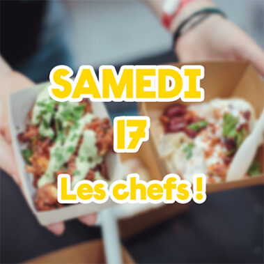 Lyon Street Food Festival 2023 : les chefs du samedi 17 juin