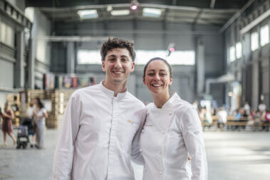 Nina Métayer et Hugo Riboulet