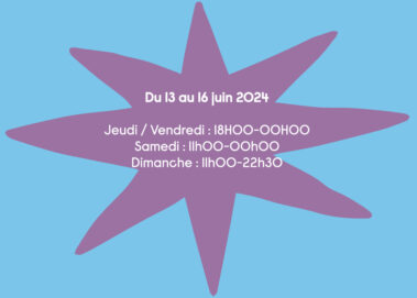 LSFF Du 13 au 16 juin 2024 Jeudi / Vendredi : 18h00-00h00 Samedi : 11h00-00h00 Dimanche : 11h00-22h30