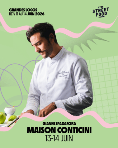Lyon Street Food Festival : Gianni Spadafora de la Maison Conticini présent les 13 et 14 juin 2026