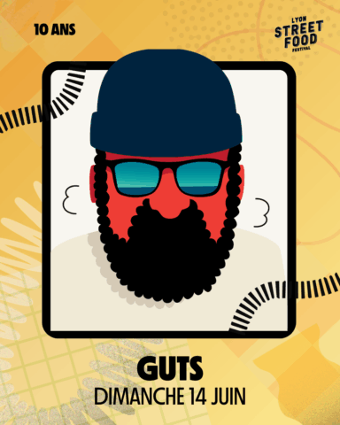 Lyon Street Food Festival : Guts présent le 14 juin 2026